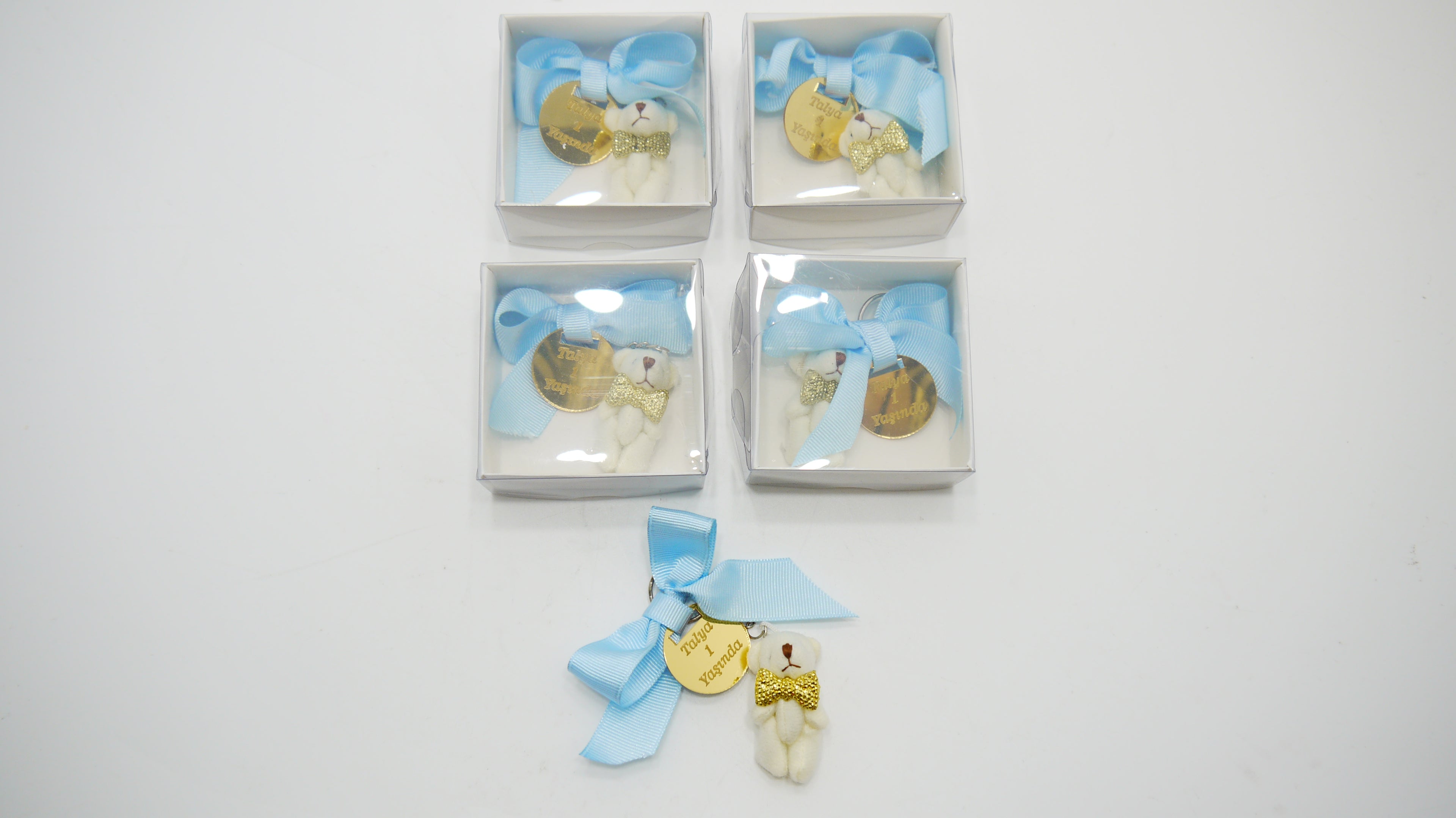 Papyonlu Ayıcık Hediyelik Anahtarlık