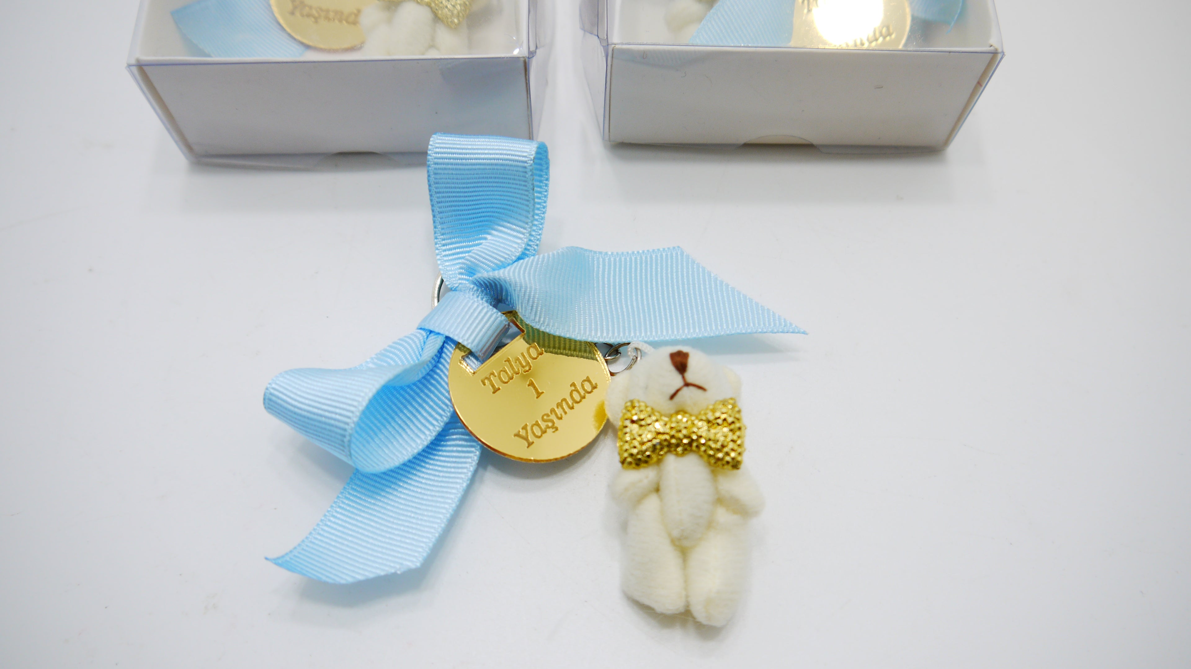 Papyonlu Ayıcık Hediyelik Anahtarlık