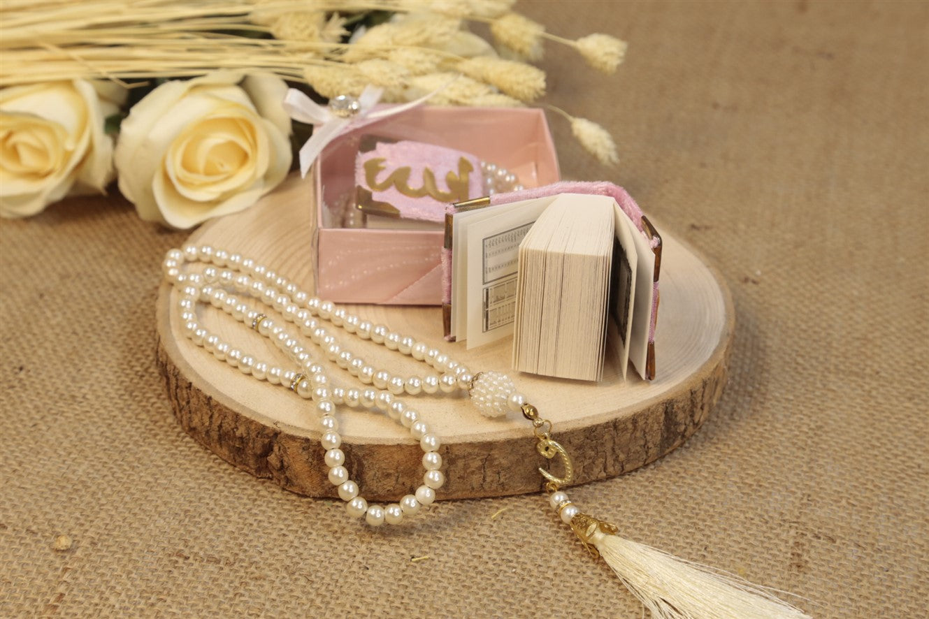 Allah Yazılı Kur'an Tesbih Seti