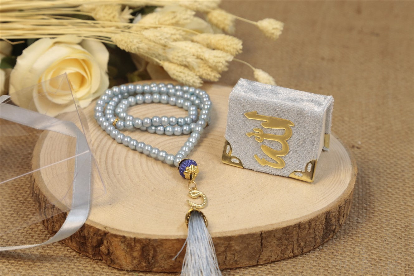 Allah Yazılı Kur'an Tesbih Seti