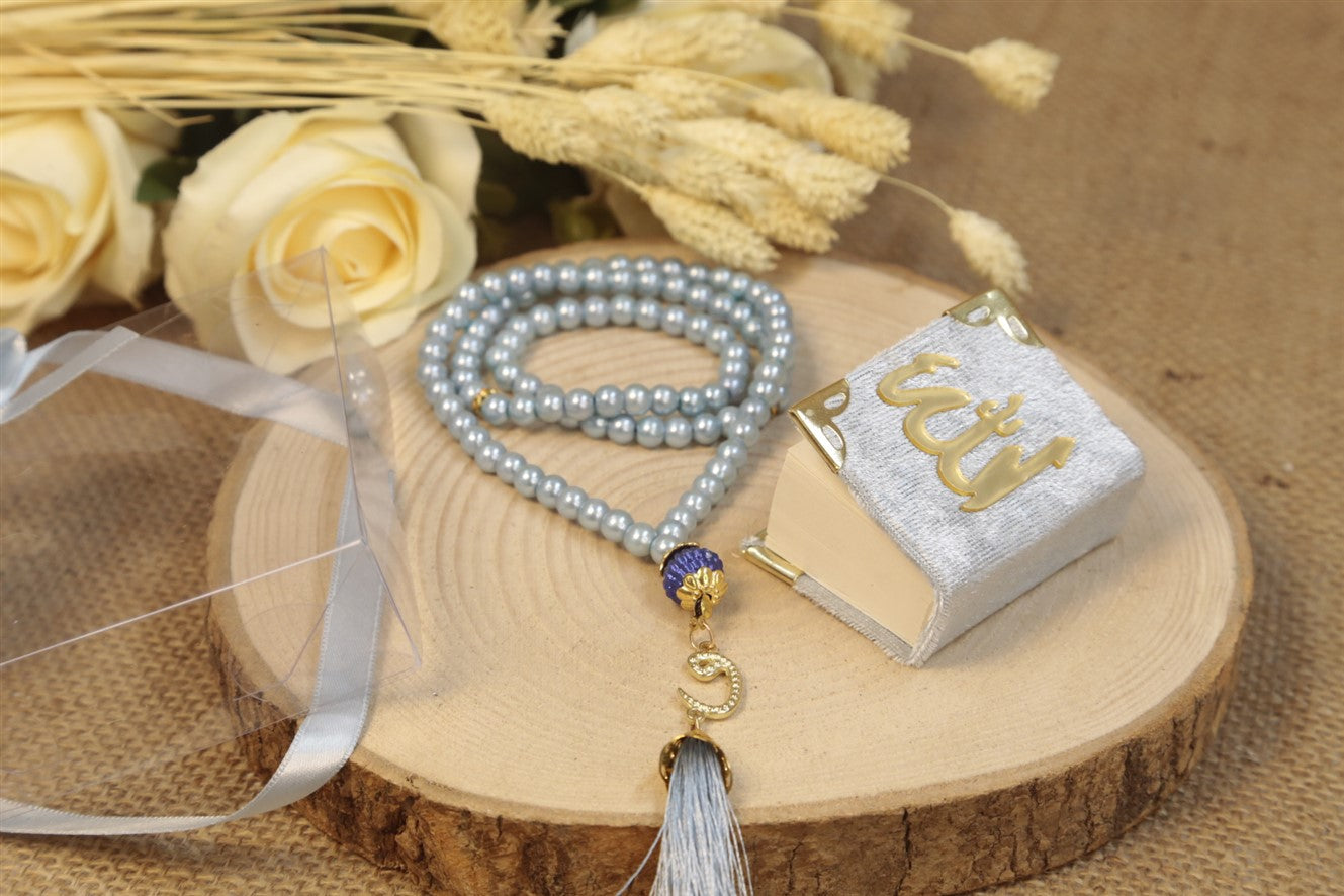 Allah Yazılı Kur'an Tesbih Seti