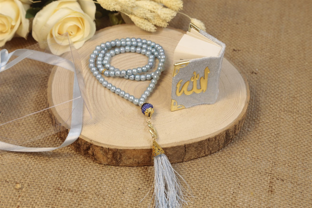 Allah Yazılı Kur'an Tesbih Seti