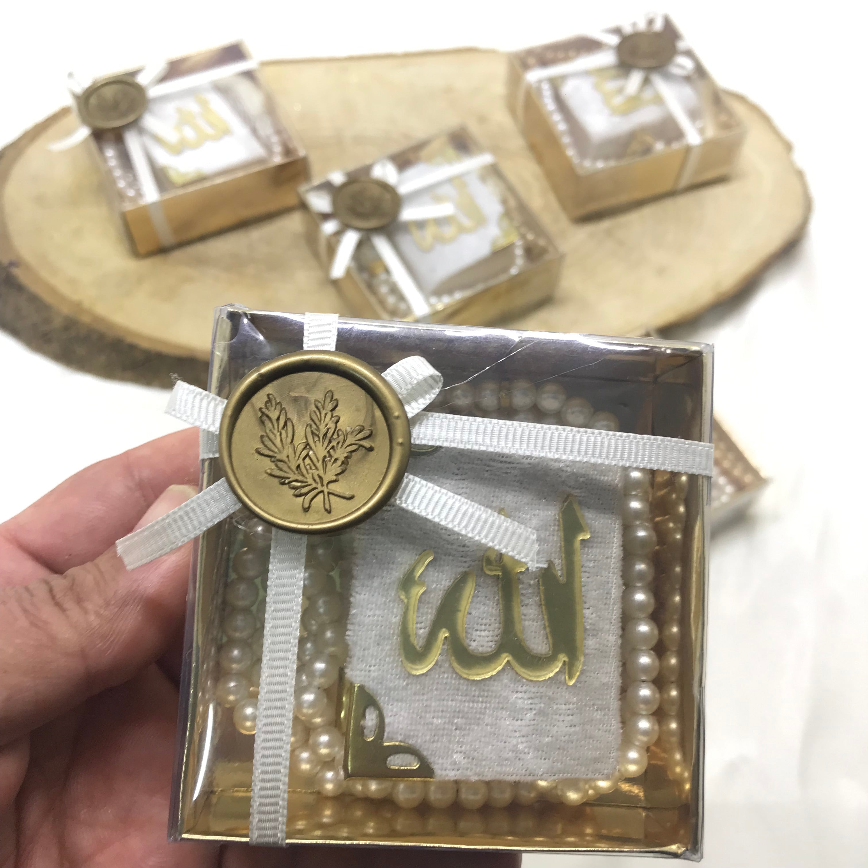 Asetat Kutulu Kur'an-ı Kerim Tesbih Seti