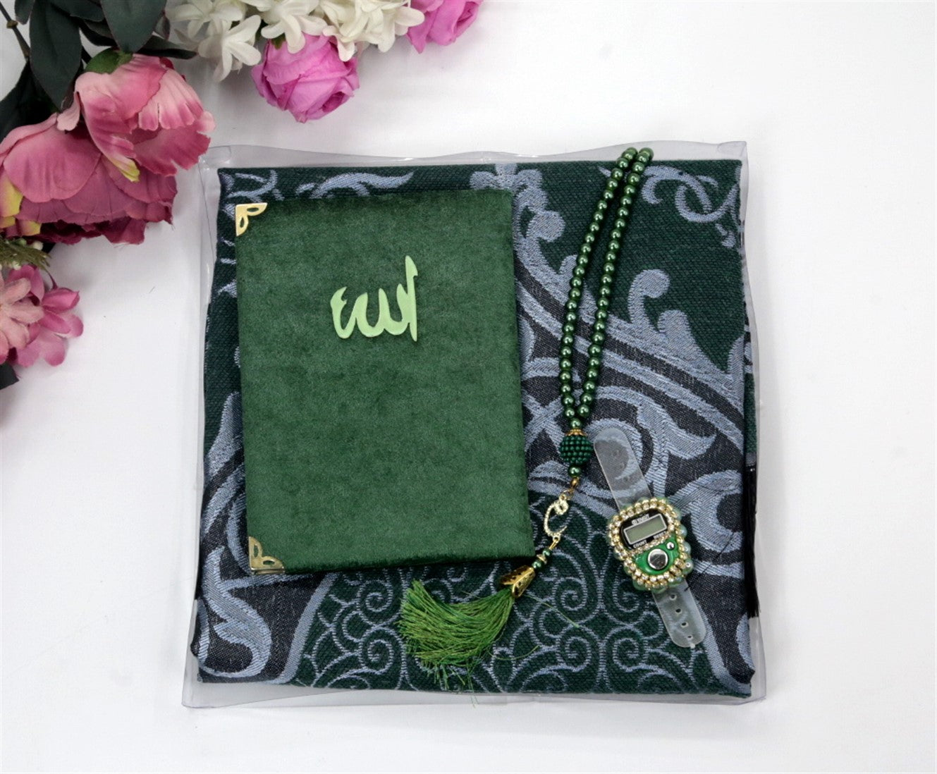 Pleksili Yasin Tesbih Zikirmatik Seccade