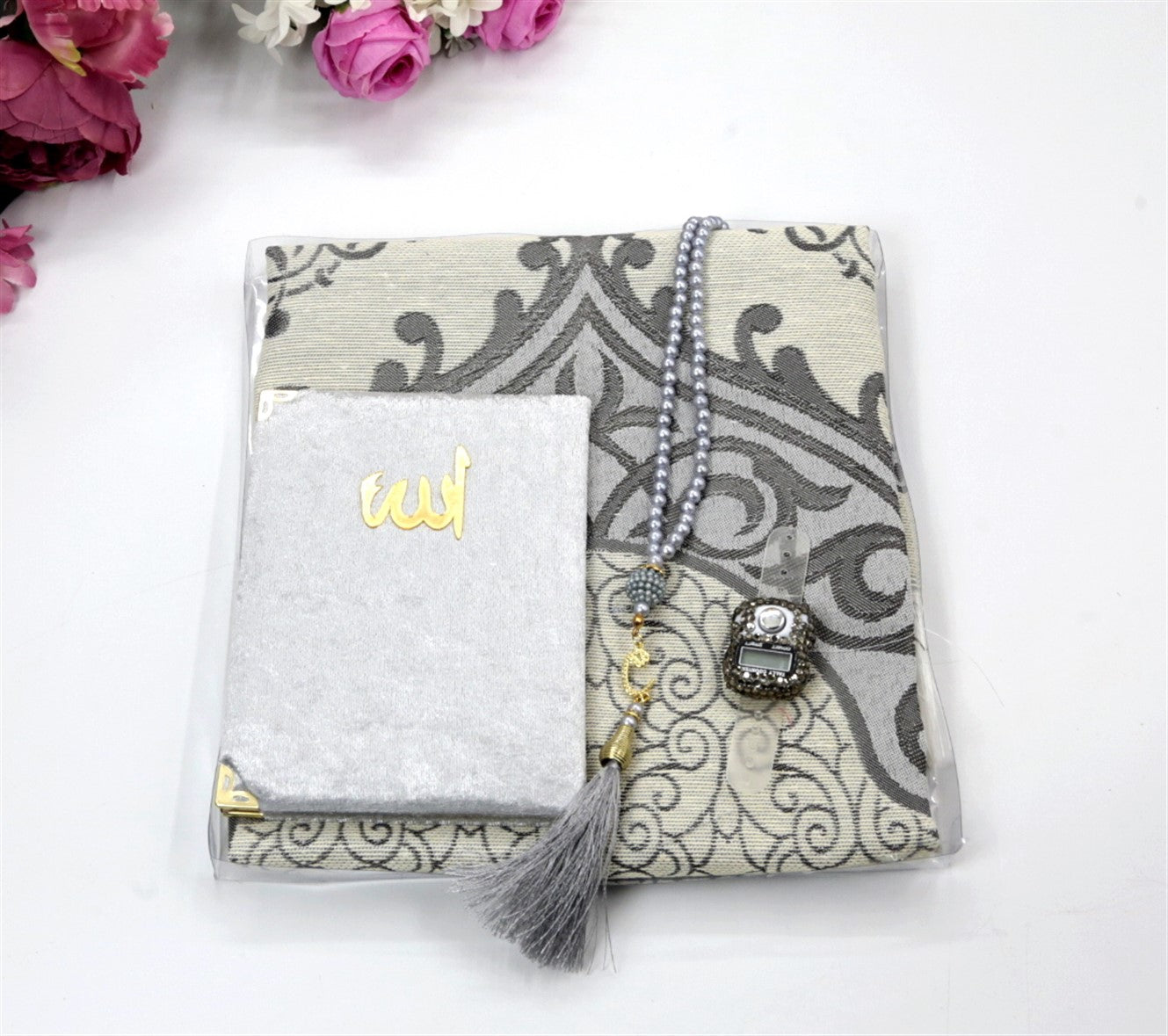 Pleksili Yasin Tesbih Zikirmatik Seccade