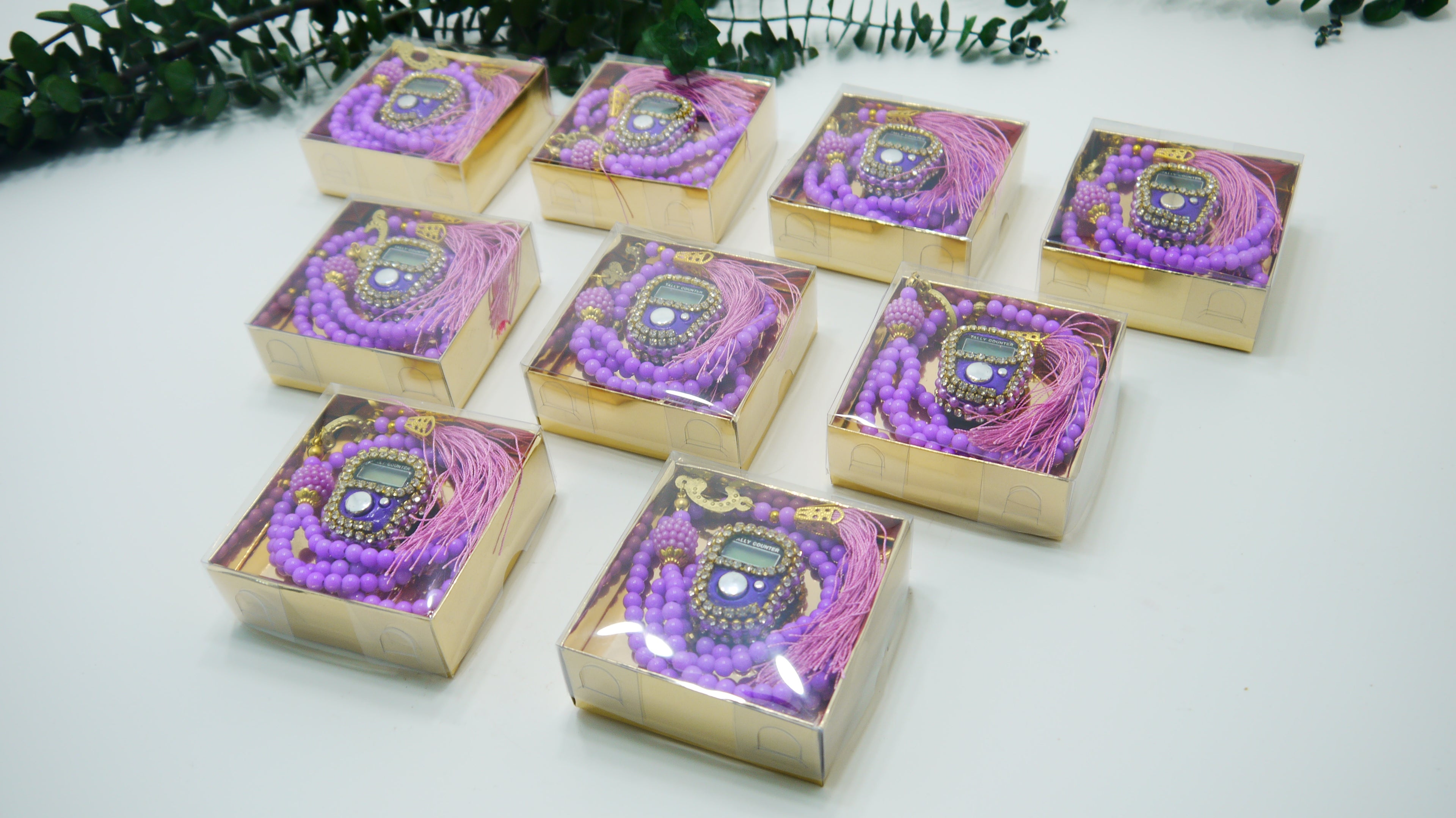 Taşlı Zikirmatik Tesbih Hediye Seti