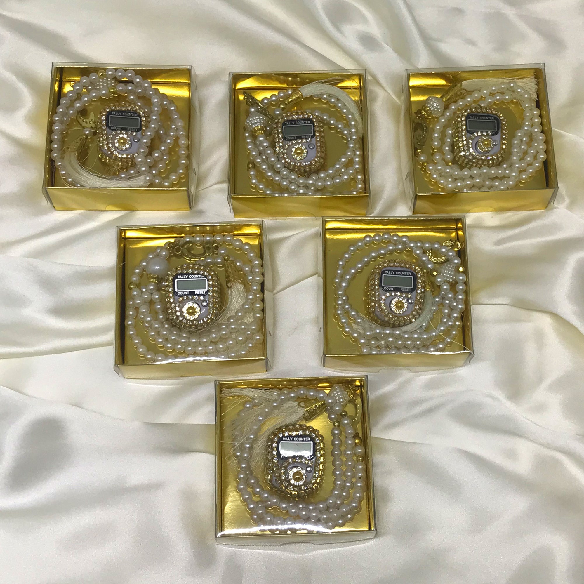 Taşlı Zikirmatik Tesbih Hediye Seti