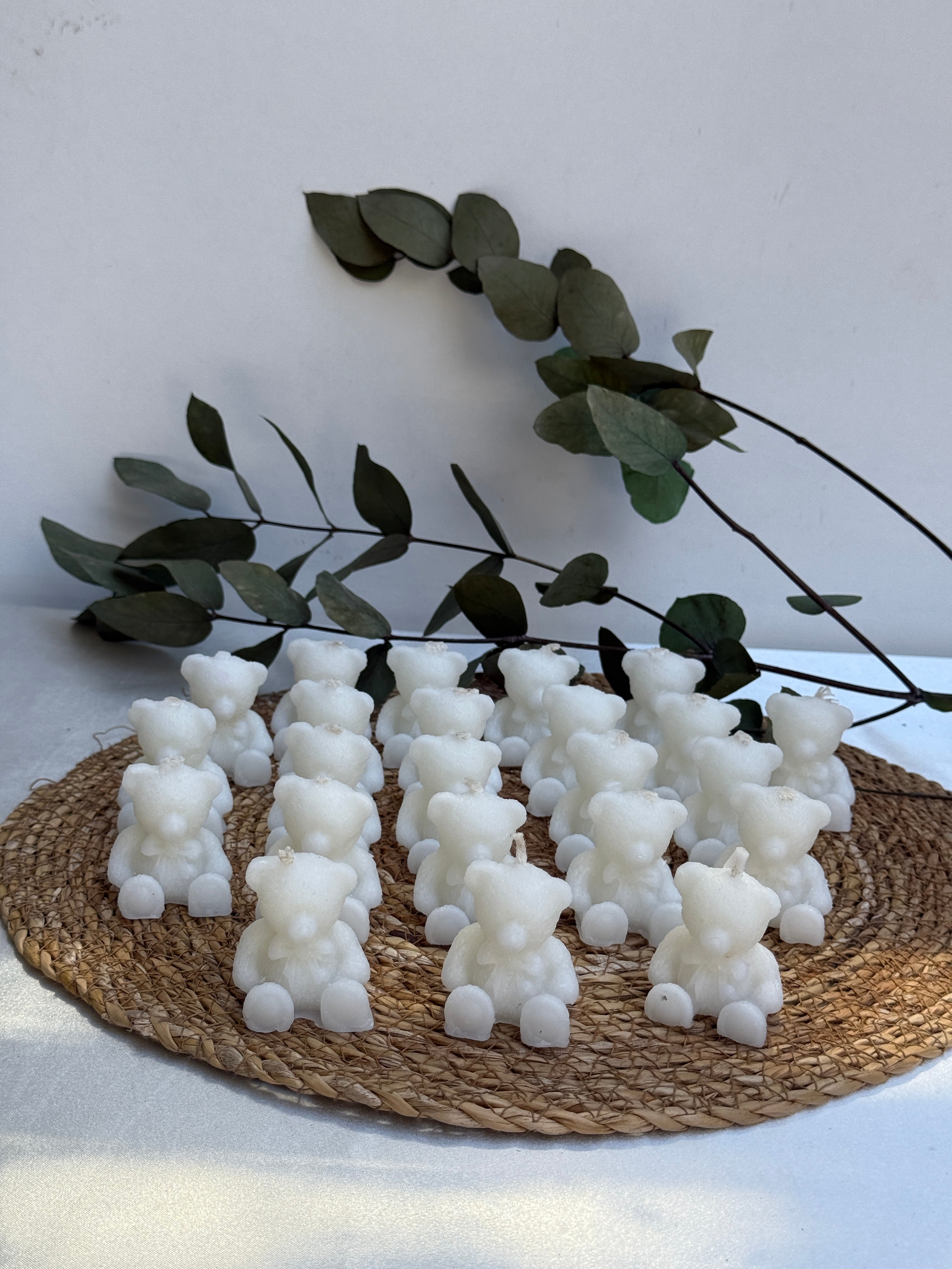 Ayıcık Şekilli Dekoratif Mum