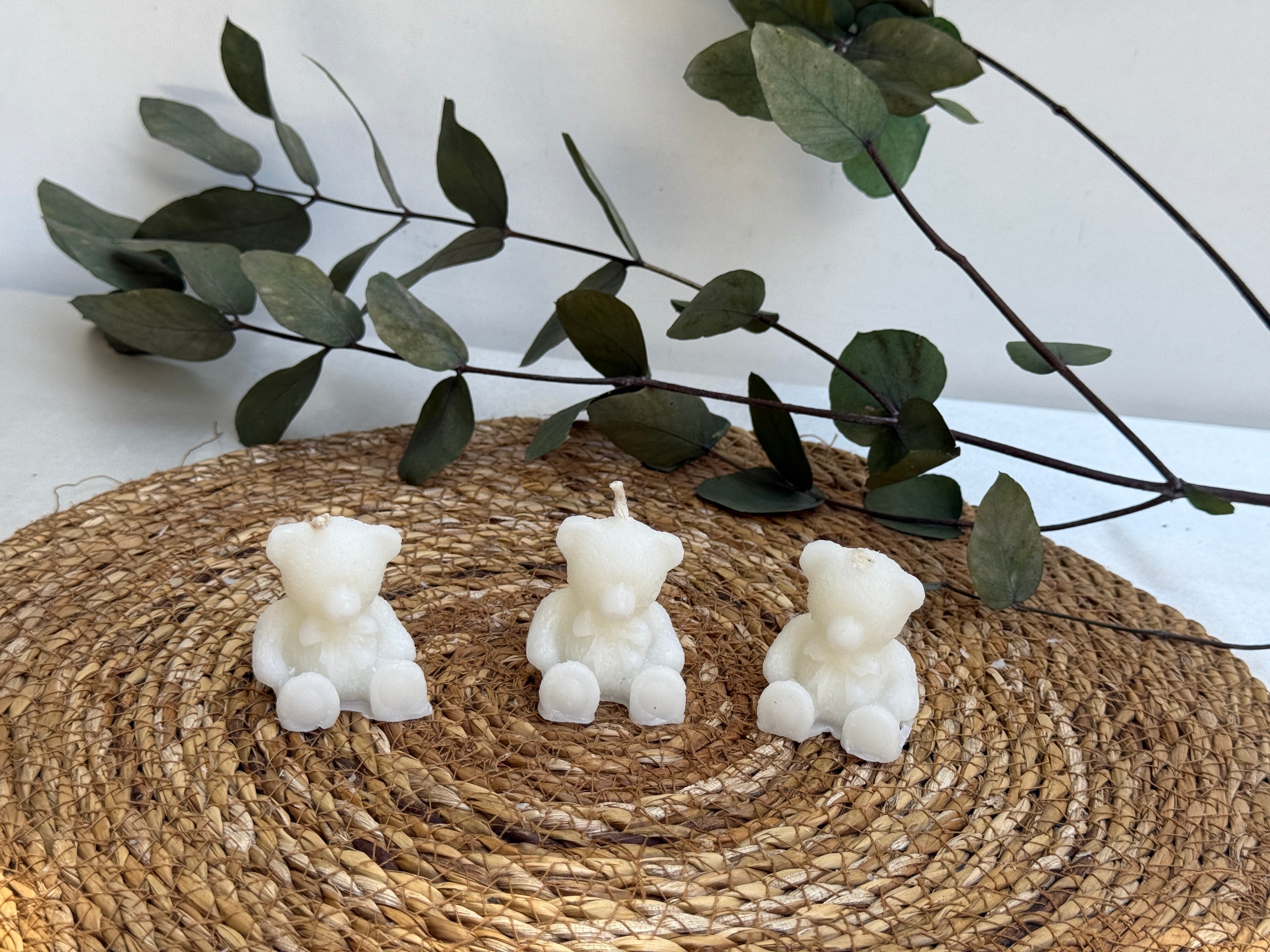 Ayıcık Şekilli Dekoratif Mum