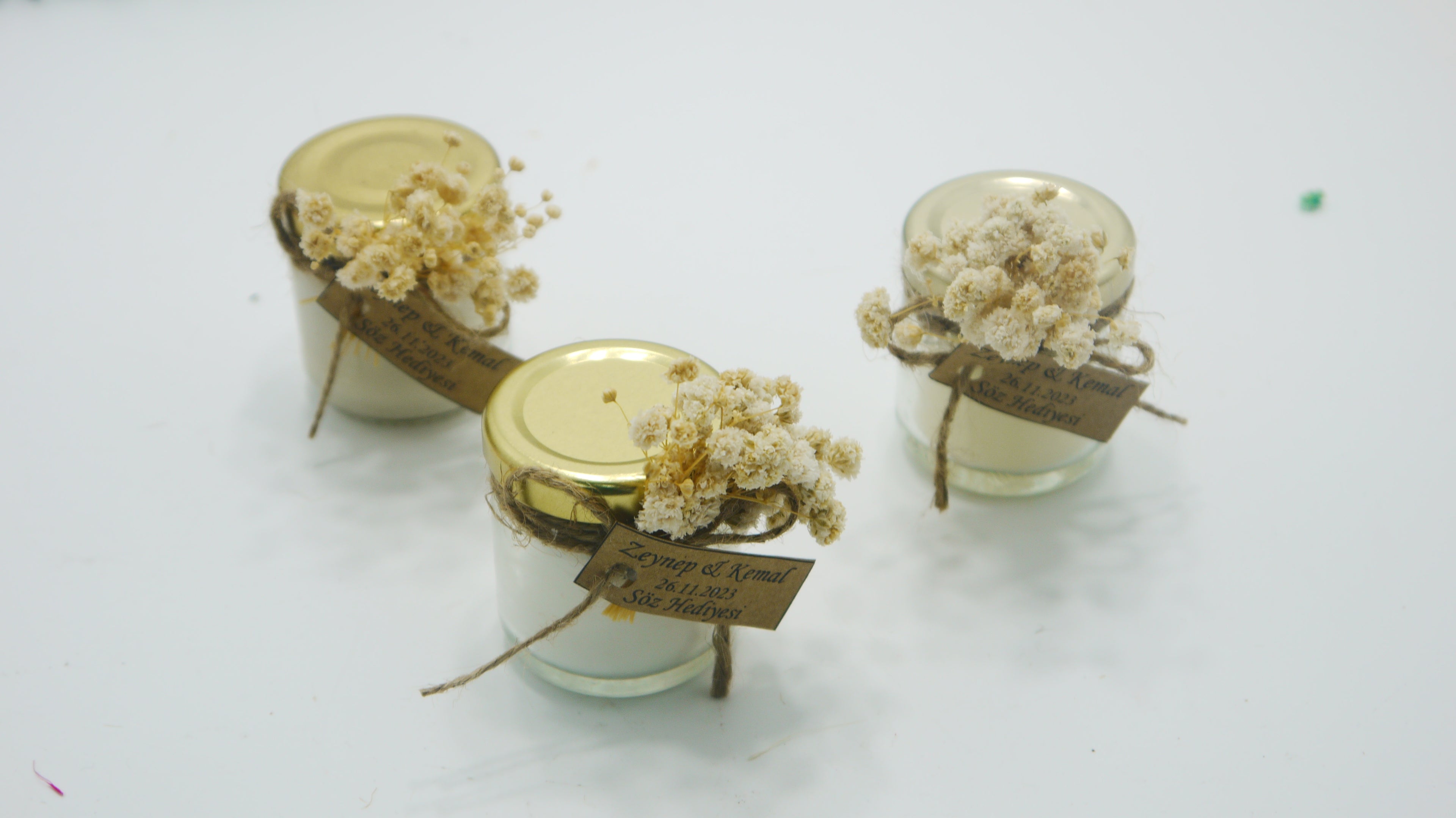 Kraft Etiketli Cipso Kavanoz Mum