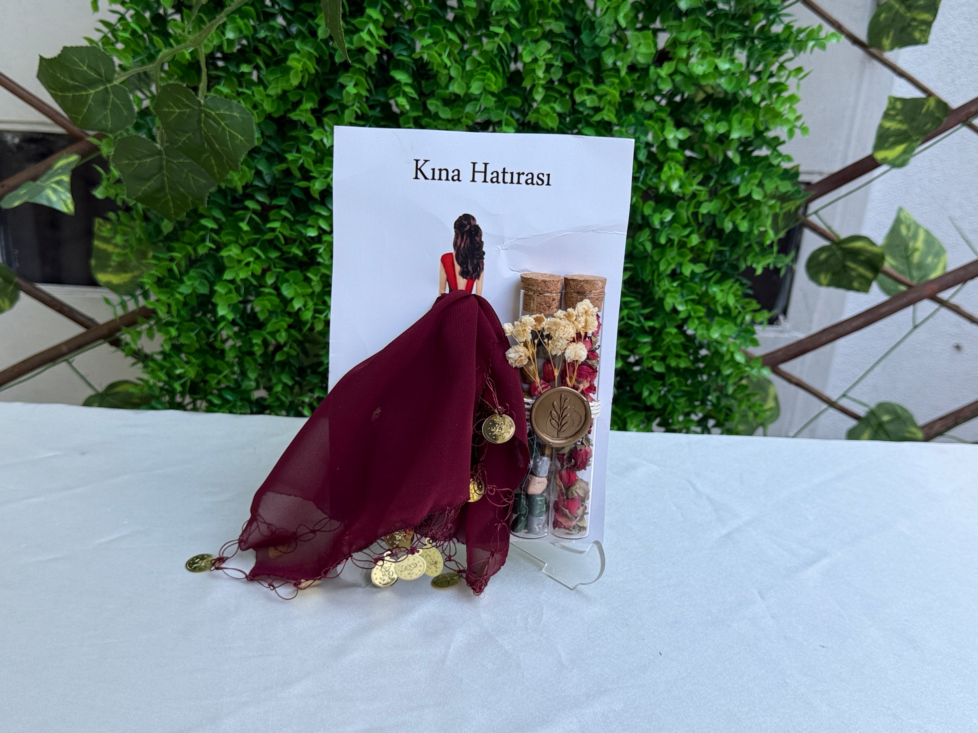 Kına Hatırası Şık Hediye Seti